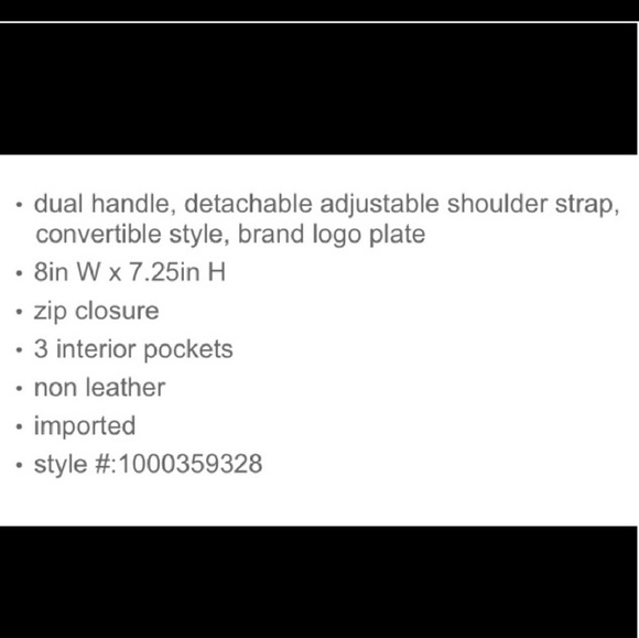 Betsey Johnson Mini Tote - Picture 2 of 2